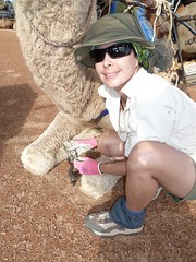 Day 6 - Photo 23: Beth and camel