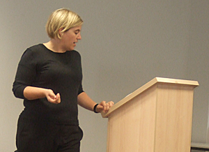 Alexis Tindall talking about Creative Commons licensing