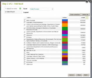 Add facet of Data Provider Add facet of Data Provider