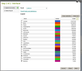 Add facet of Lifeform Add facet of Lifeform