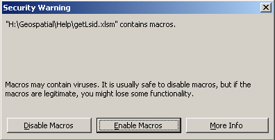 Enable macros in Windows Enable macros in Windows