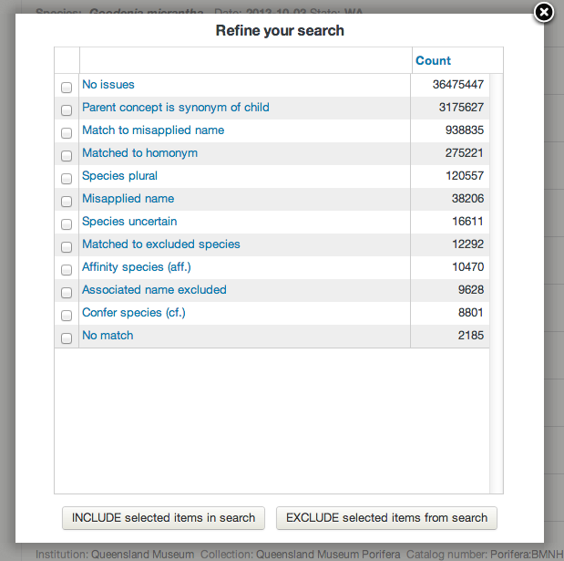 Taxonomic name matching Taxonomic name matching