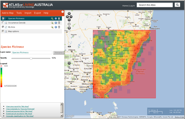 Species Richness Species Richness